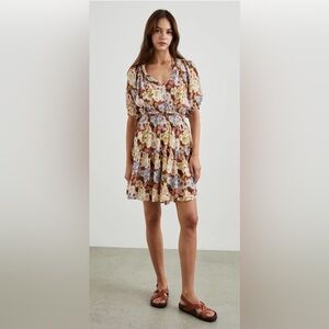 RAILS Fiorella Floral Multicolor Midi Dress Size S - Resort / Summer Luxury